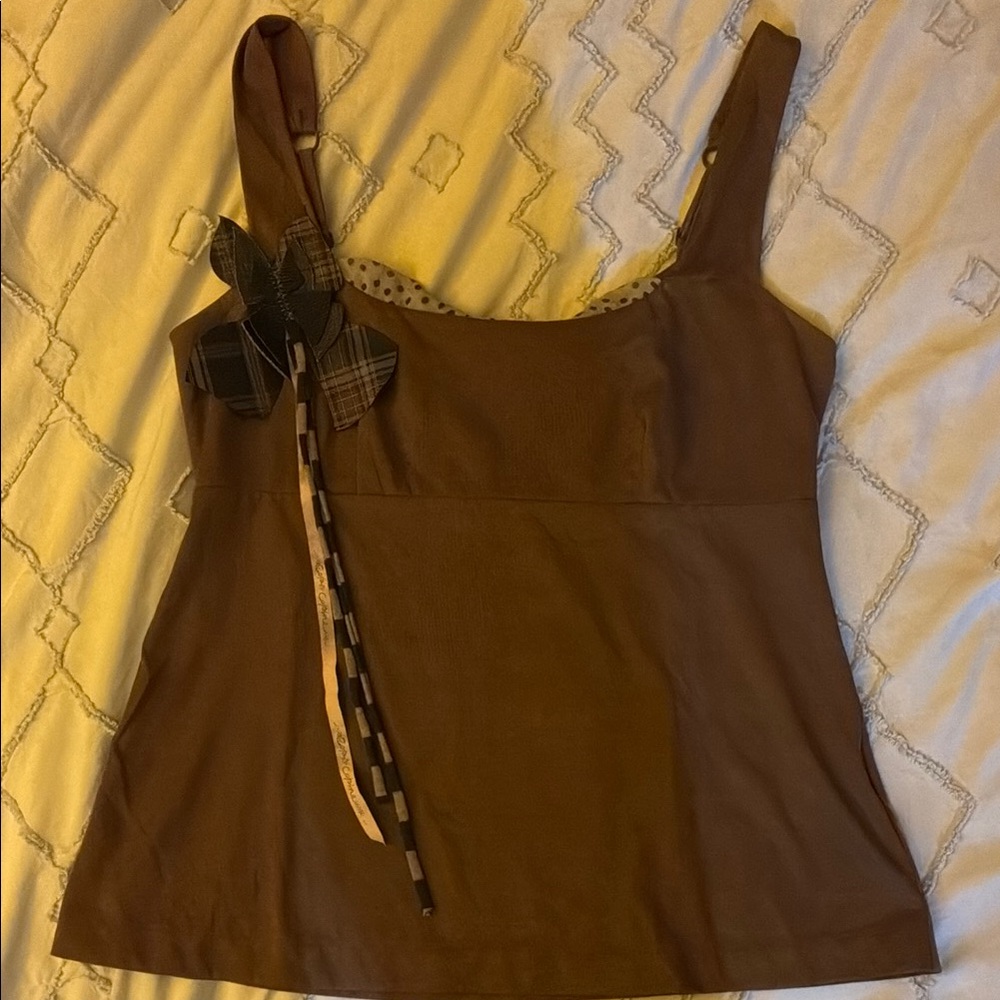 Cop.Copine Brown Women's Top